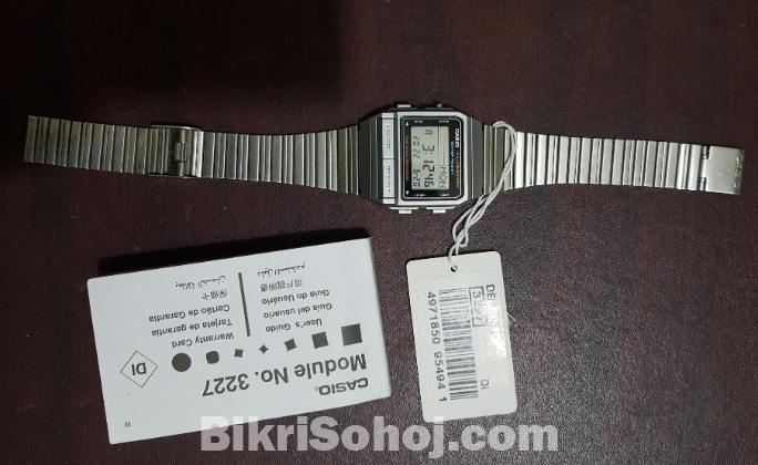 Casio data Bank watch